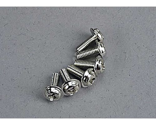 Washer Head Machine Screws 3x8mm Nitro Hawk (6) photo