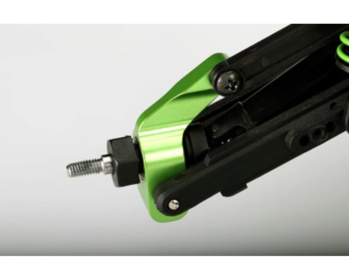 Aluminum Stub Axle Carriers Green photo