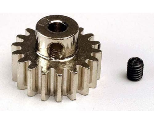 Gear, 18-T pinion (32-p) (mach. steel)/ set screw photo