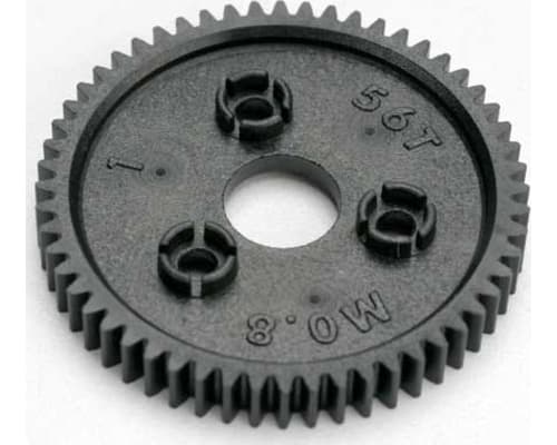 Spur gear, 56-tooth (0.8 metric pitch, compatible with 32-pitch) photo