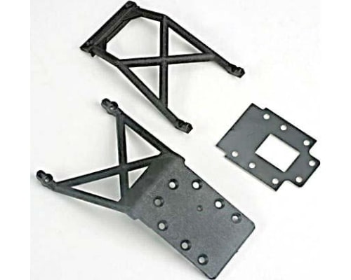 Skid plates (f&r)/ fiberglass transmission spacer plate photo