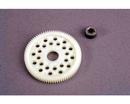 Spur gear (81-tooth) (48-pitch) w/bushing photo