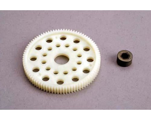 Spur gear (87-tooth) (48-pitch) w/bushing photo