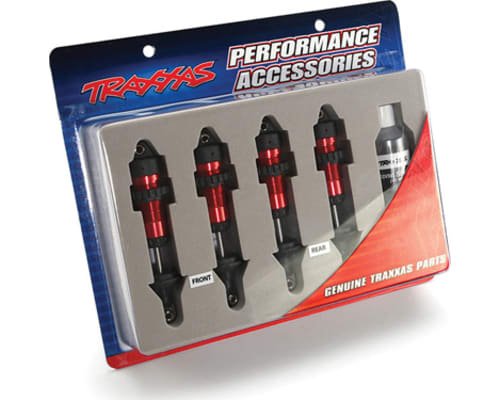 Shocks GTR Aluminum Red-Anodized (4) photo