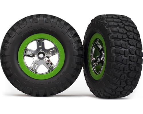 Tires/Wheels Assembled Green Beadlock front (2) photo