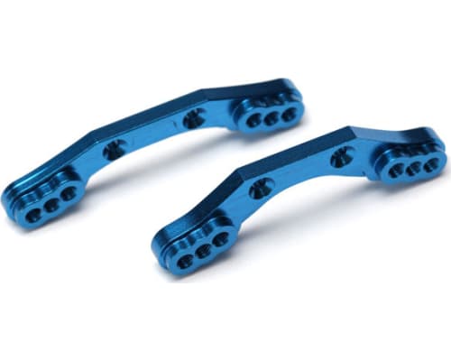 Latrax Rally Shock Towers Front & Rear 6061-T6 Aluminum (Blue-An photo