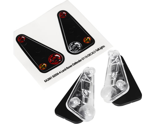 TRX-4 Tail Light Housing (2)/ Lens (2)/ Decals (Left and Right) photo