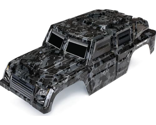 TRX-4 Body - Tactical Unit - Night Camo (Painted)/ Decals photo