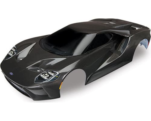 200mm 4-Tec 2.0 Body Ford GT Black (Painted Decals Applied) photo