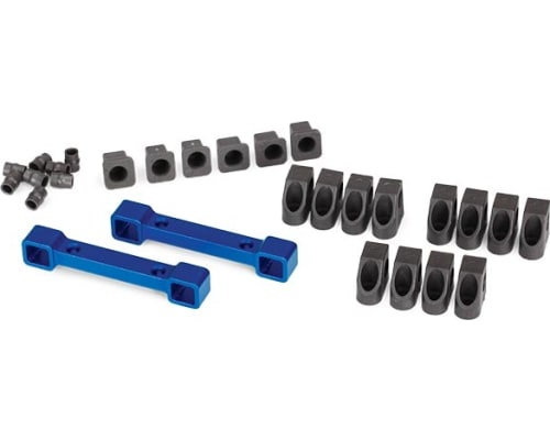 4-Tec 2.0 Mounts - Suspension Arms - Aluminum (Blue) (F+R) photo