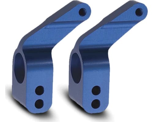 Aluminum Rear Stub Axle Housing Blue Rustler photo