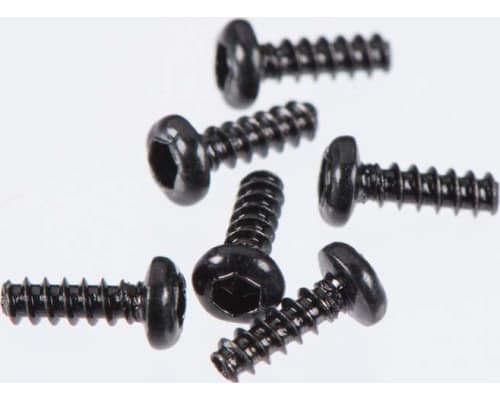 Screws, 1.6x5mm button-head, self-tapping (hex drive) (6) photo