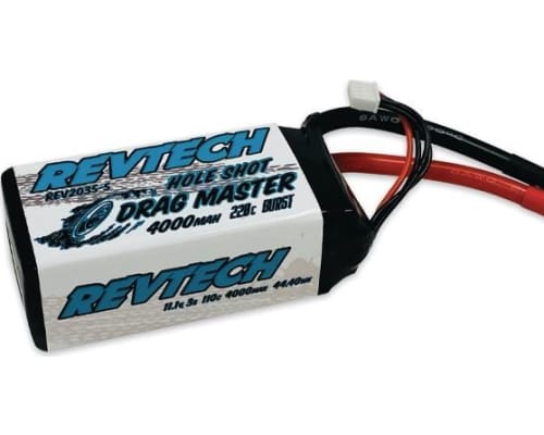 Trinity Revtech 3s 11.1v 4000mah 110c 220c Burst LiPo Drag Rac photo