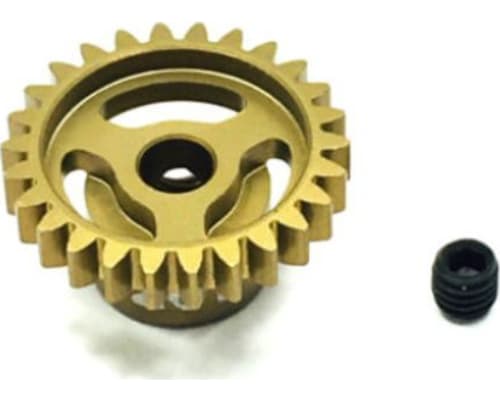 Ultra light weight Aluminum Pinion Gear Thin 48 Pitch 26 Tooth photo