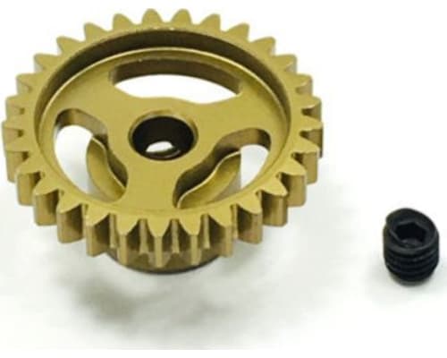 Ultra light weight Aluminum Pinion Gear Thin 48 Pitch 29 Tooth photo