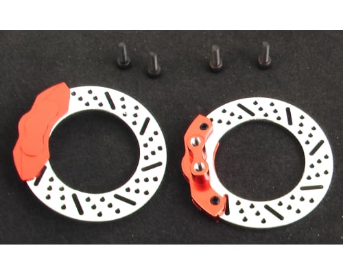 Brake disc Orange caliper (2) tts photo