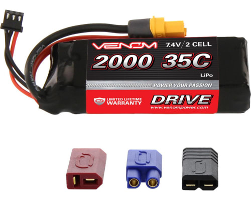 DRIVE 35C 2S 2000mAh 7.4V LiPo : UNI 2.0 Plug photo