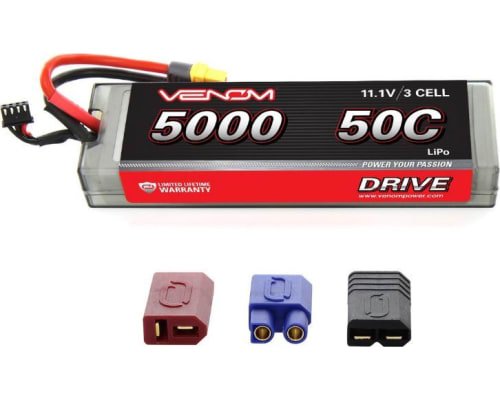 DRIVE 50C 3S 5000mAh 11.1V LiPo HC :UNI 2.0 Plug photo