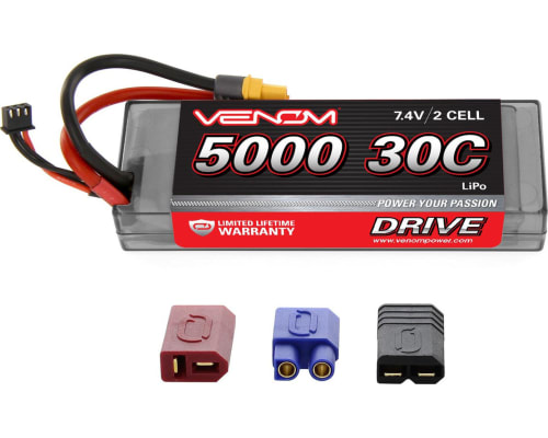 DRIVE 30C 2S 5000mAh 7.4V LiPo HC ROAR :UNI 2.0 photo