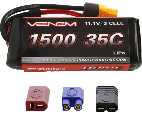 DRIVE 35C 3S 1500mAh 11.1V LiPo UNI 2.0 Plug photo