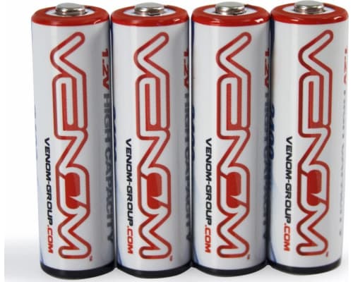 AA NiMh 2400mAh Rechargeable Battery 4pc photo