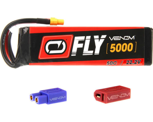 VENOM 5000mAh 6S 22.2V 50C LiPo FLY :UNI 2.0 Plug photo