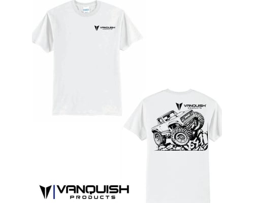Vanquish Products VS4-10 Origin Shirt White XL photo
