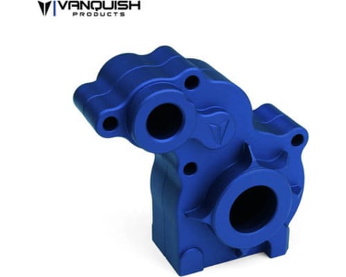 Scx10 Aluminum Transmission Housing Blue Anodized photo