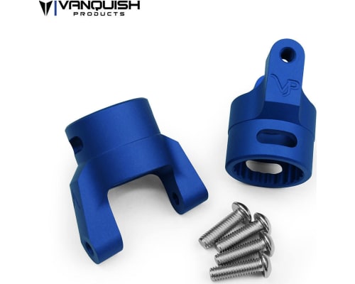 Axial Wraith / XR10 C-hubs Blue Anodized photo