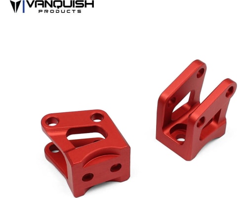 Axial Ar60 Axle Shock Link Mounts Red Anodized photo