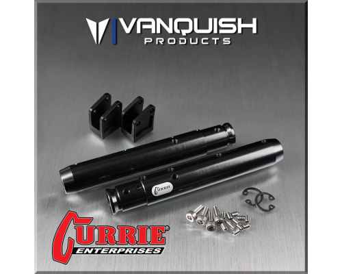 Wraith/Yeti Currie Centered Pumpkin Rear Tubes Black Anodized photo