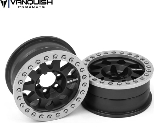 Method 1.9 Race Wheel 101 Black Anodized V2 Beadlock (2) photo