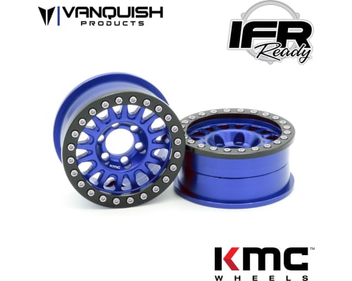 KMC 1.9 KM445 Impact Blue Anodized photo