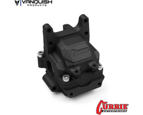 Vanquish Yeti Currie F9 Front Bulkhead Black Anodized photo