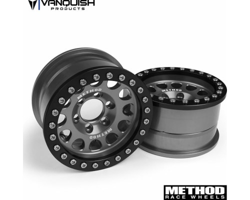 Method 1.9 Race Wheel 105 Grey/Black Anodized photo