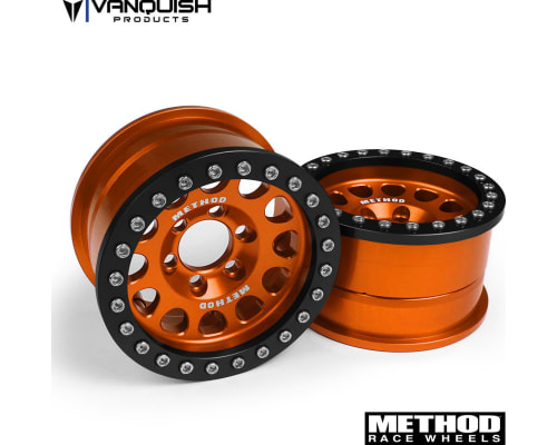 Method 1.9 Race Wheel 105 Orange/Black Anodized (2) photo