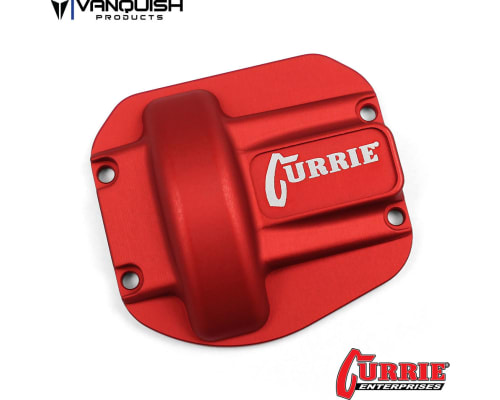 discontinued Currie Rockjock Ascender Diff Cover Red Anodized photo