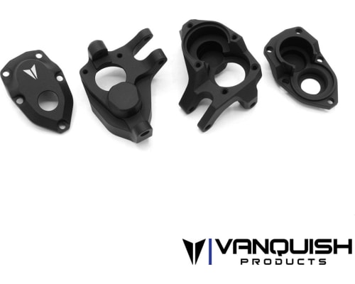 F10 Aluminum Front Knuckles Black Anodized photo