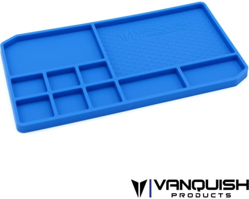 Rubber Parts Tray - Blue photo