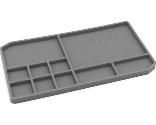 Rubber Parts Tray - Grey photo