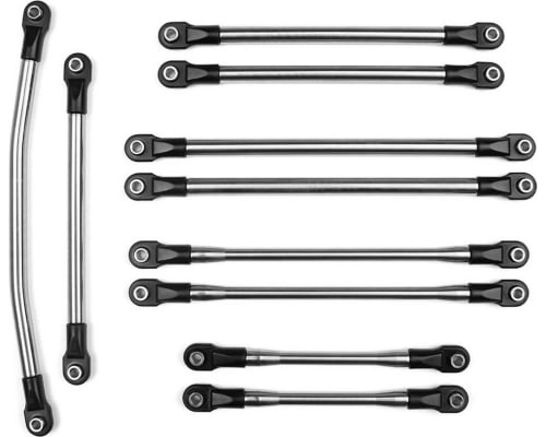 Incision SCX10-II 12 1/4 Steel 10pc Link Kit photo