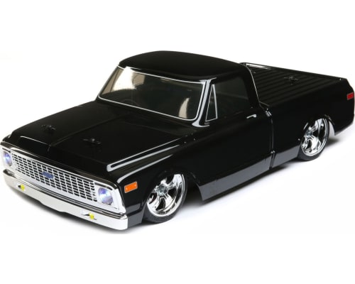 discontinued 1/10 1972 Chevy C10 Pickup Trk V-100S BLK:4WD RTR photo