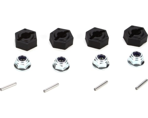 12mm Molded Hex Pins & Lock Nuts 4 : Twin Hammers photo