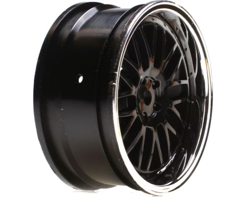 discontinued Wheel front 54 x 26mm Deep Mesh Chrome/Black (2): V photo