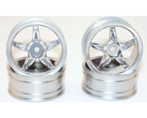 24mm 5 Spoke Silver Wheels 0mm photo