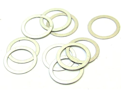 6x7x0.1mm Steel Shims (10) photo