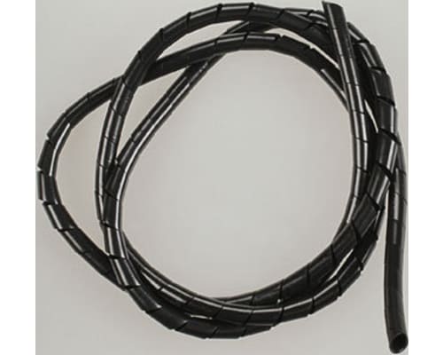 Black Spiral Wire Wrap 6mm 1 M photo