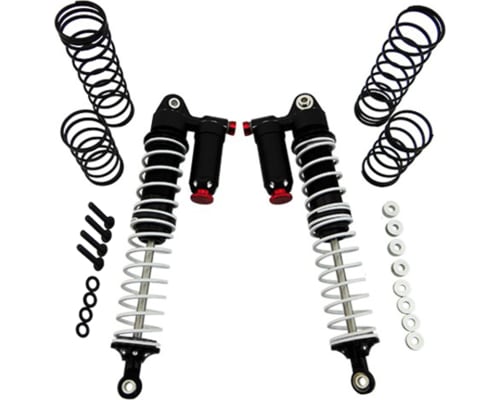 discontinued Black 120mm Aluminum Adjustable Piggyback Shocks (2 photo