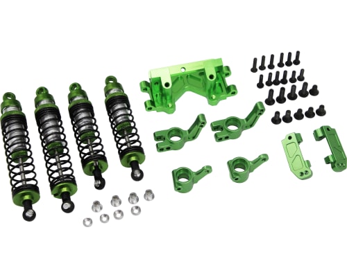 Green Suspension Tuning Hop up Set Traxxas 1/10 2WD photo