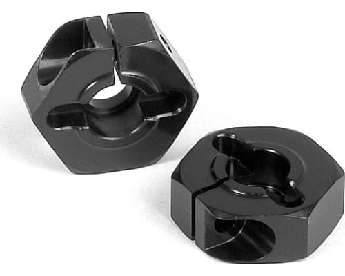 aluminum wheel hub - black 2 photo